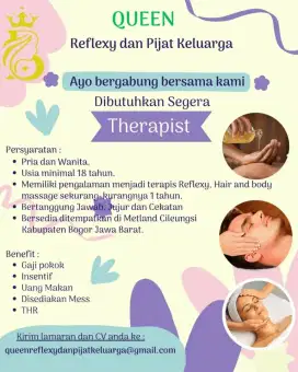 Lowongan kerja terapis