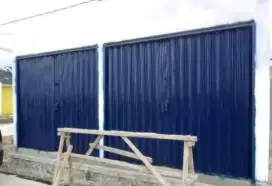 Rolling door poling gate pintu harmonika