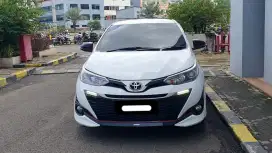 Toyota yaris trd sportivo 2019 putih matic cash kredit proses bisa