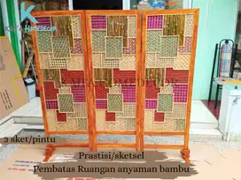 sketsel/partisi penyekat ruangan minimalis