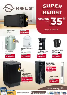 Ready stok mesin cuci 6,5kg murah