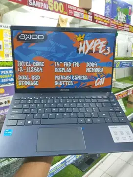 LAPTOP NEW AXIOO HYPE COCOK UNTUK EDITING RINGAN BISA KREDIT TANPA DP
