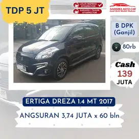 Promo TDP 1 Juta Ertiga Dreza 1.4 MT 2017