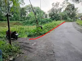TANAH PEKARANGAN LT650M2 HOOK 1JT/M AREA WISATA JEEP LAVA TOUR.JK13370