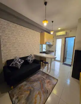 Dekat ITS-2 BR ‼️Jual Apartemen Gunawangsa Manyar Furnish Baru