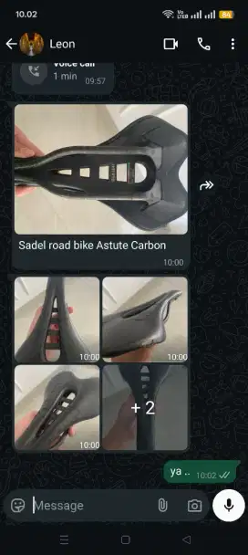 Sadel Road Bike Astute Carbon.