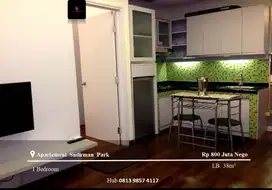 Jual/Sewa Apartement Sudirman Park Low Floor 1BR Full Furnished Tower