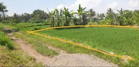 Tanah View Merapi dekat Sungai utk Villa atau Slow Living