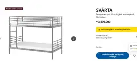 Dijual tempat tidur lengkap dgn bed