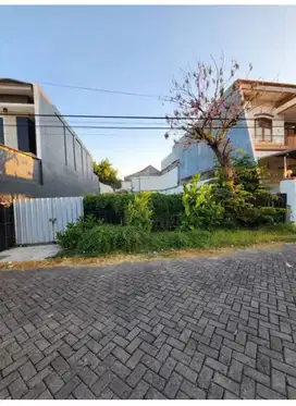 Jual tanah manyar tirtoyoso luas 300 m2 row jalan 3 mobil