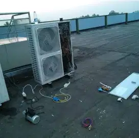 Service AC kulkas mesin cuci pompa air