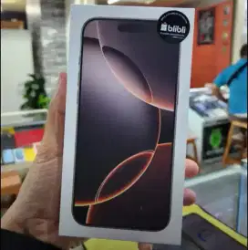 Iphone 16 Pro Max 256GB Dessert BNIB Garansi Resmi Indonesia