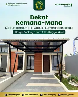 Rumah Murah Dekat Stasiun Tambun Bekasi