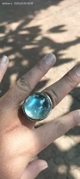 Biduri Bulan Air Laut + Sertifikat Srilanka