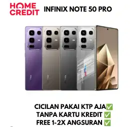 segampang itu cicilan Infinix note 50 pro pakai homecredit