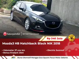 [ LOW KM ] Mazda3 Mazda 3 HB Hatchback Sunroof Black 2018/2019