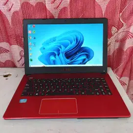 Laptop Asus A450C Warna Merah Red Intel Core i3 RAM 6GB SSD 256GB