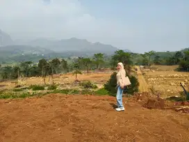 Dijual Kavling Villa Sejuk SHM View Gunung Puncak 2 Dekat Wisata Bogor