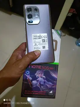Infinix note 50s 16/256 jaringan 5g mulus seperti baru dan lengkap