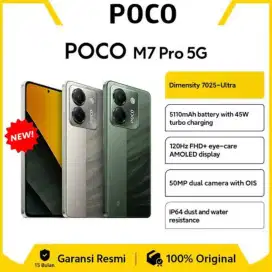 Xiaomi Poco M7 Pro 5G 8/256 gb New Garansi Resmi