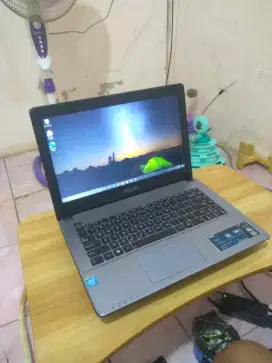 Laptop asus layar 14 inch slim