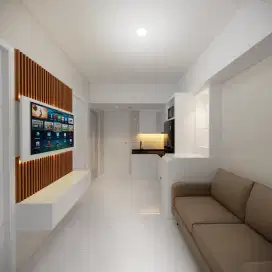 Design custom interior apartemen springlake summarecon bekasi