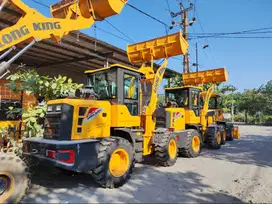 Wheel Loader China Tangguh Sparepart Mudah Kapasitas 1 - 3 Kubik Ready