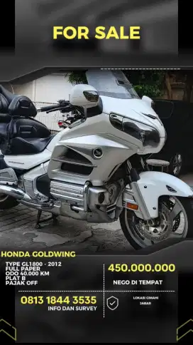 Honda Goldwing GL1800 2012