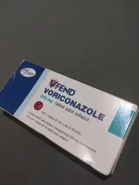 Vfend 10 tablet new Voriconazole