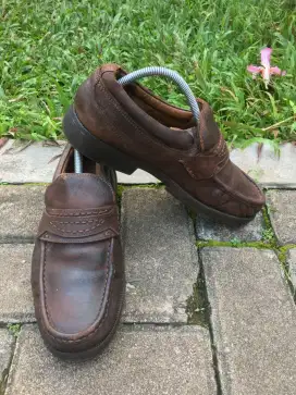 Sepatu Second Original Kulit Slip On Clarks