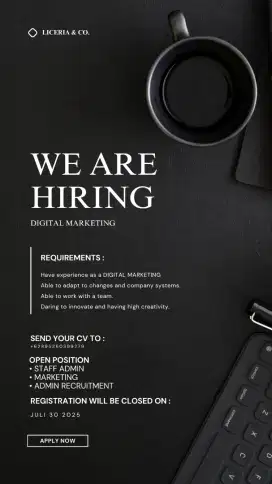 Info Loker Jakarta Dan sekitarnya
