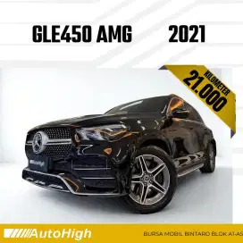 DP10% [Km21.000] GLE450 AMG 2021 Black / GLE 450 Reg 2022 #AUTOHIGH