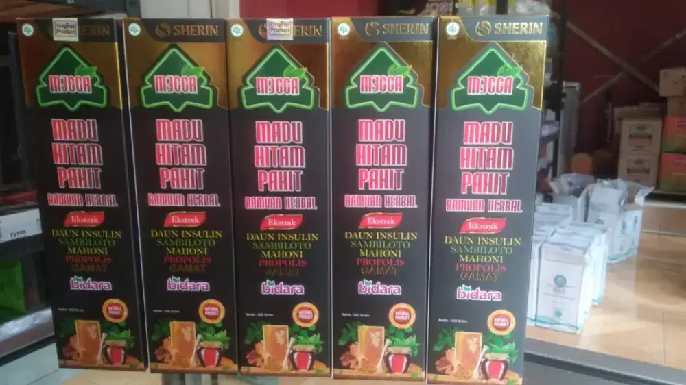 Madu Hitam Pahit Mecca 500gr