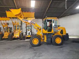 Ready Wheel Loader China Tangguh Sparepart Mudah Kapasitas 1 - 3 Kubik
