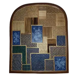 Walldecor/hiasan dinding bambu aestheticWalldecor/hiasan dingding