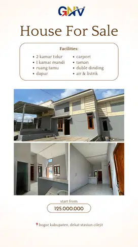 Rumah Murah Harga Promo Bebas Banjir