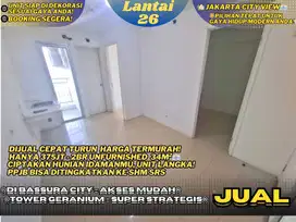 Miliki Sekarang! Turun Harga 2BR UNFURNISHED PPJB Cash Di Bassura City
