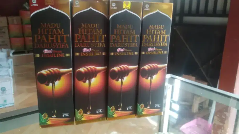 Madu Hitam Pahit Darusyifa Plus Daun Insuline