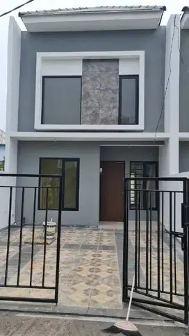 2 Unit Rumah Baru Type Mezanin on Progress MEDOKAN AYU, Rungkut