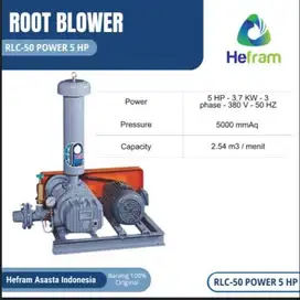 root blower rlc-50 power 5 hp
