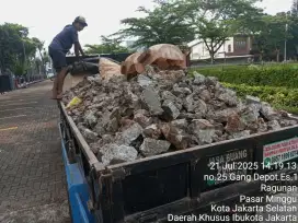 Jasa angkut puing sampah