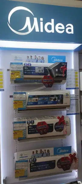 Yuuk kepoin AC 1pk  promo dari MIDEA