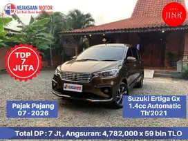 Suzuki Ertiga Gx 1.4cc Automatic Th.2021