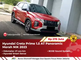 [ GARANSI 1TH ] Hyundai Creta Prime 1.5 AT Panoramic Merah 2023/2024