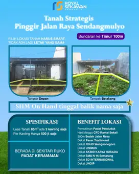 Tanah dan bangunan