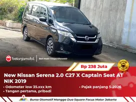 [ LOW KM ] New Nissan Serena 2.0 C27 X Captain Seat AT 2019/2020