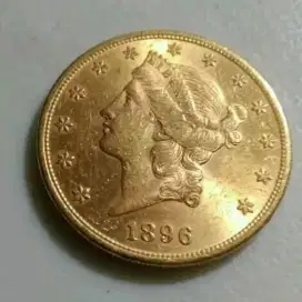 Coin emas kuno asli
