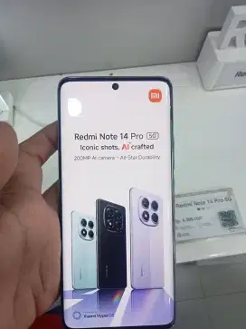 Resmi note 14 pro 5G promo cicilan mulai dari 0% dan bebas 2× angsuran