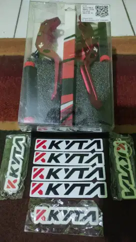 KYTA Adjustable Brake Lever Eclipse ABKH-05 Red