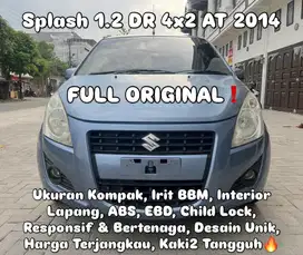 (80 JT!) Suzuki Splash 1.2 DR 4x2 Automatic Biru 2014